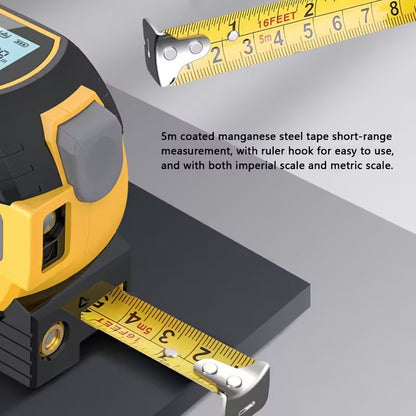 Buy 1 Get 1 Free Laser Measure Tape 3 in 1 With Digital Display Recharge