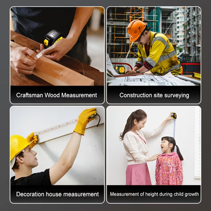 Buy 1 Get 1 Free Laser Measure Tape 3 in 1 With Digital Display Recharge